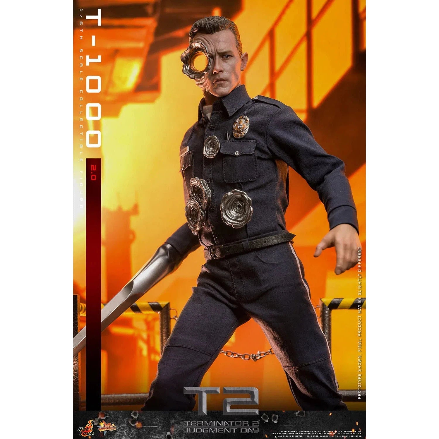 Terminator 2: Judgment Day: T-1000: MMS774: Hot Toys Hot Toys