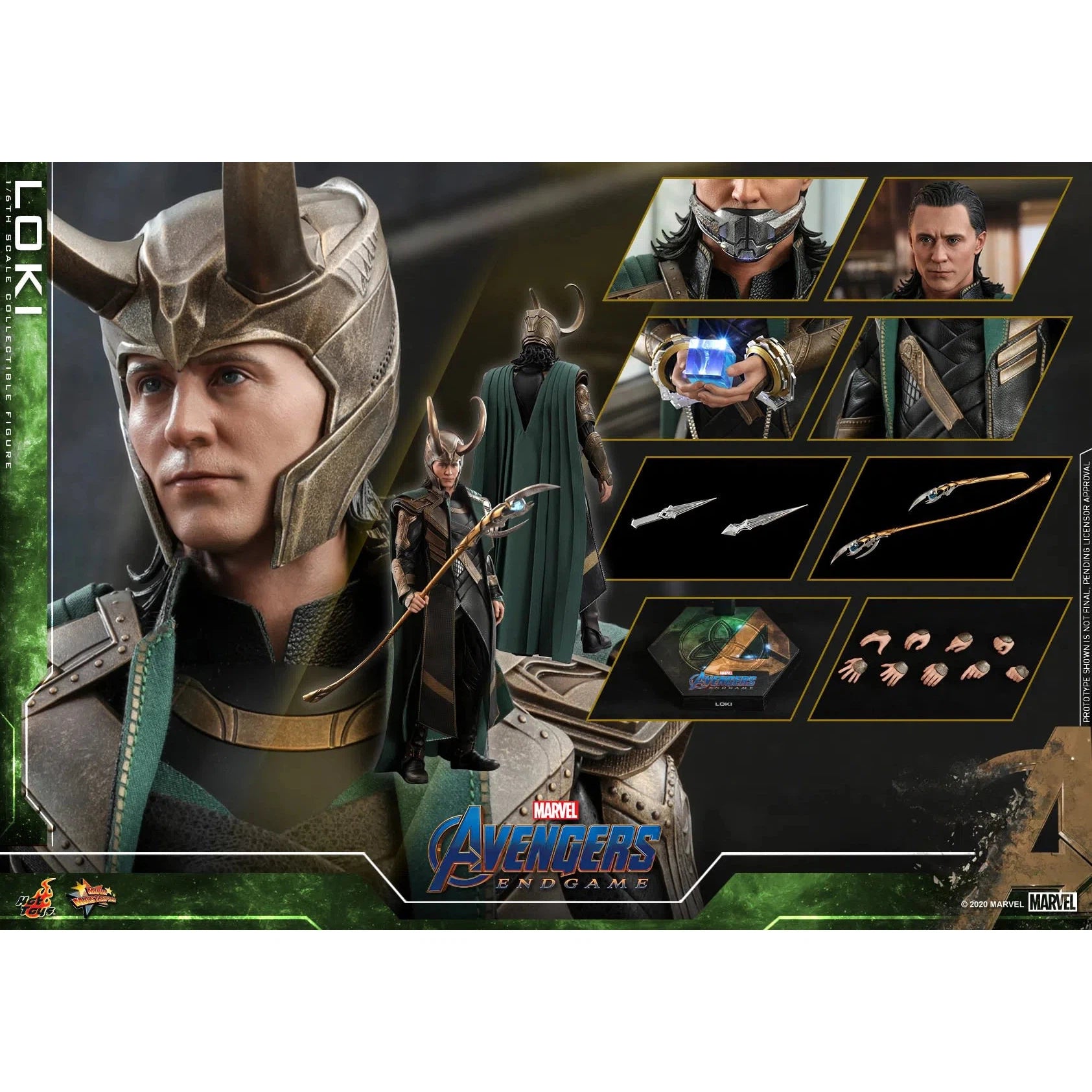 The Avengers: Loki: MMS579: Hot Toys Hot Toys