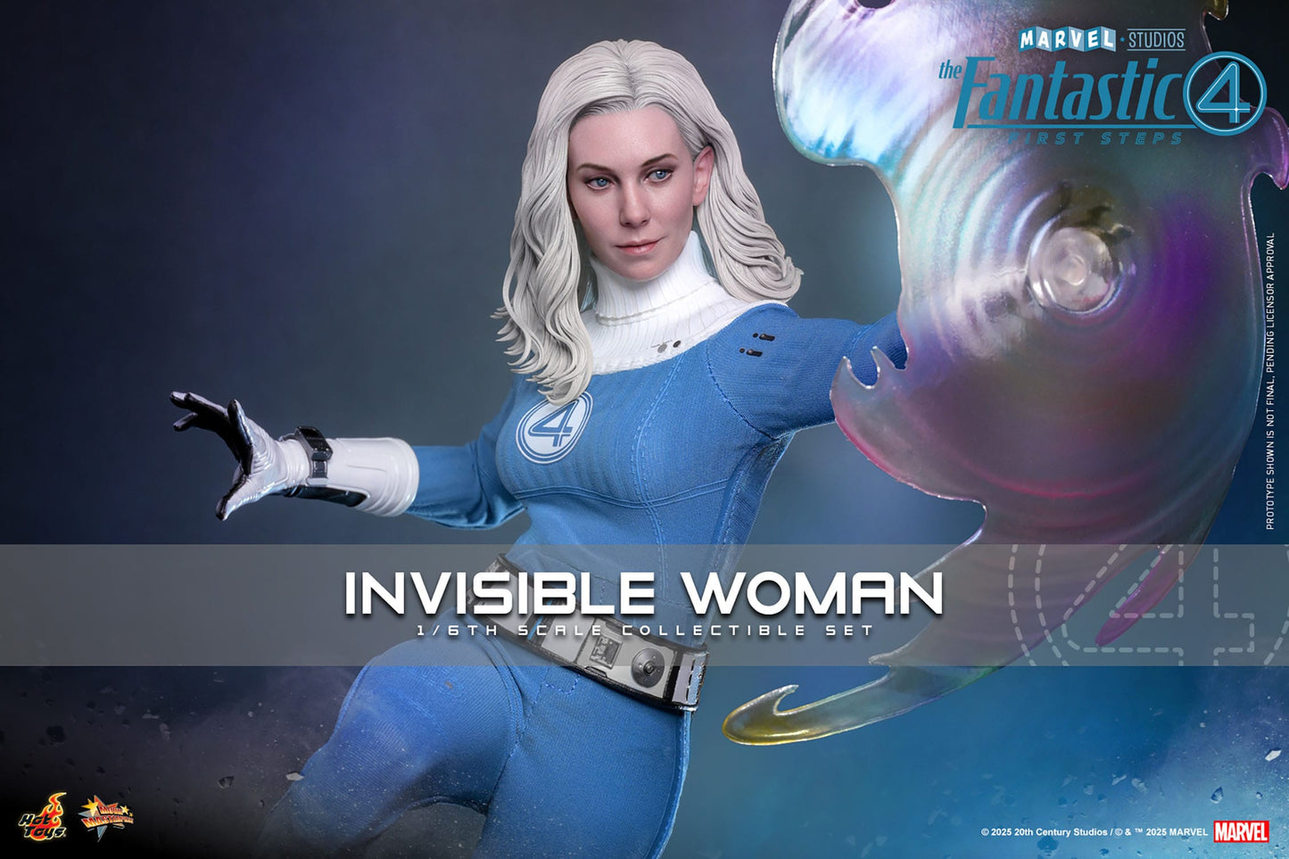 The Fantastic Four: First Steps: Invisible Woman: 1/6th Scale Action Figure - Hot Toys Action Figure