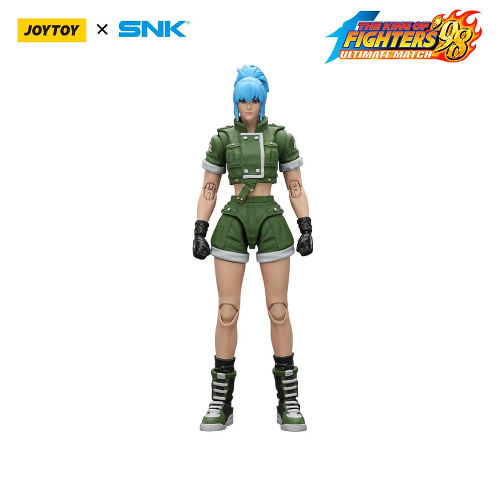 The King Of Fighters '98 Action Figure Hero Team Leona Heidern 11 cm - Joy Toy Action Figure
