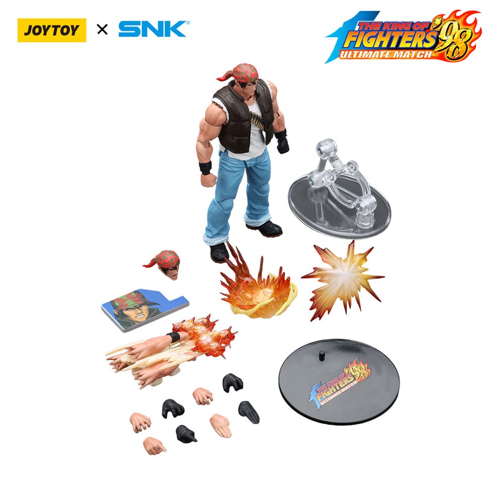 The King Of Fighters '98 Action Figure Hero Team Ralf Jones - Joy Toy Action Figures