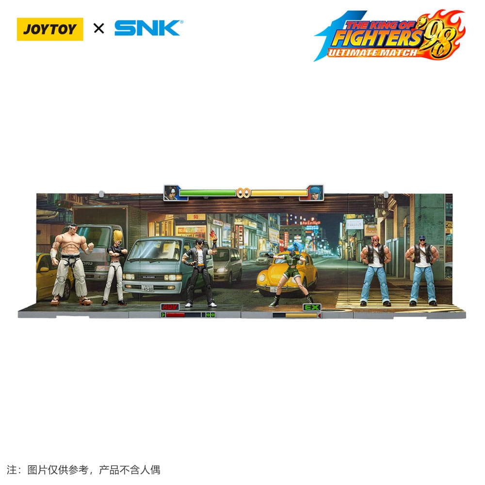 The King Of Fighters '98 Diorama Stage Base Japan Street - Joy Toy Action Figure
