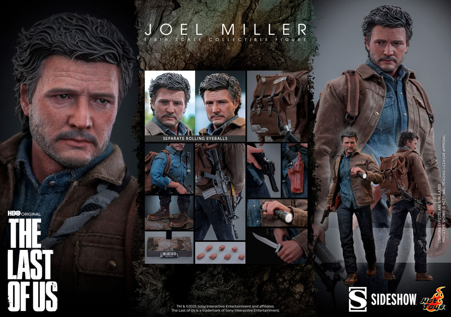 The Last of Us:Joel Miller: 1/6th - Hot Toys Action Figures