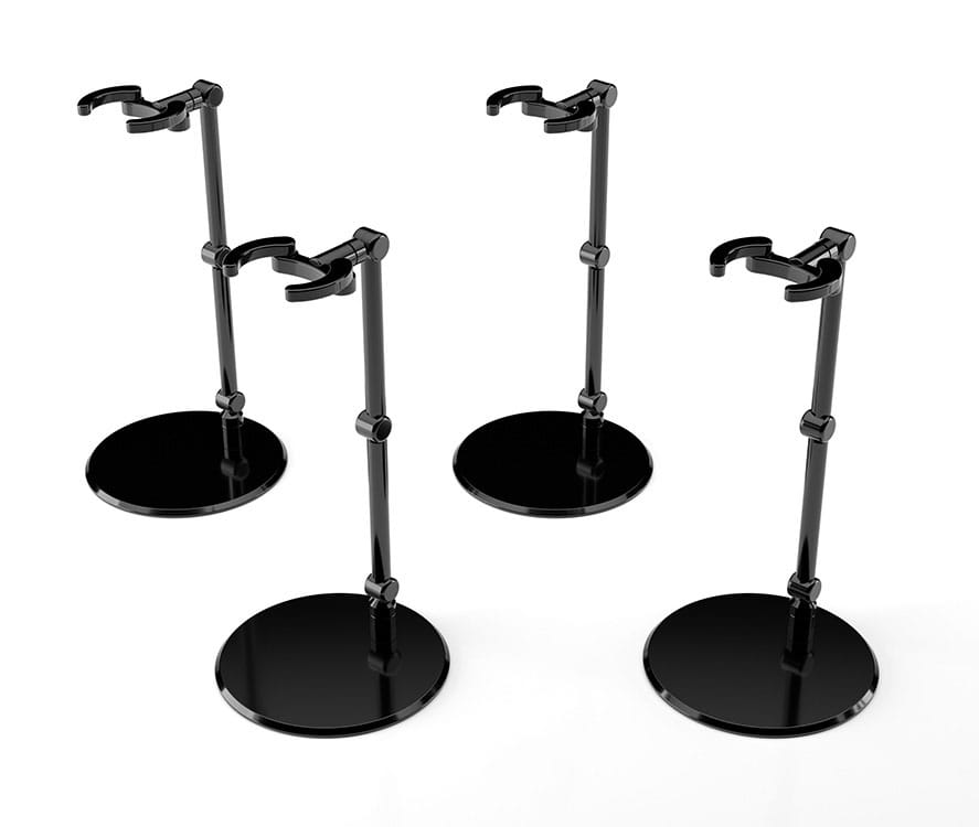 The Simple Stand Mini Nendoroid More for Mini Figures & Models mini Black 4er-Pack - Good Smile Company Action figures: accessories