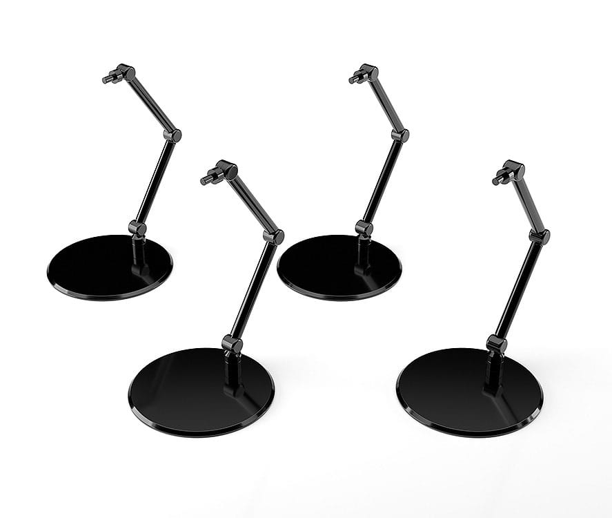 The Simple Stand Mini Nendoroid More for Mini Figures & Models mini Black 4er-Pack - Good Smile Company Action figures: accessories