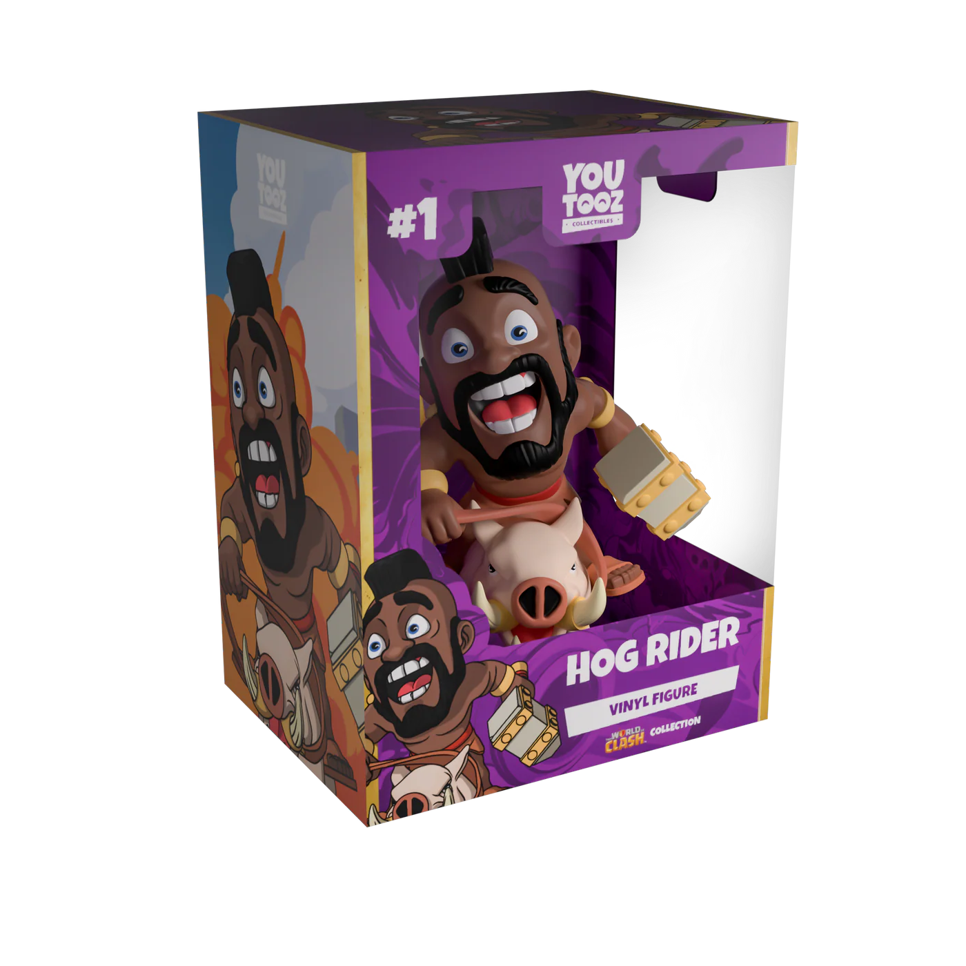The World of Clash: Hog Rider: Vinyl Figure - YouTooz Vinyl Figure