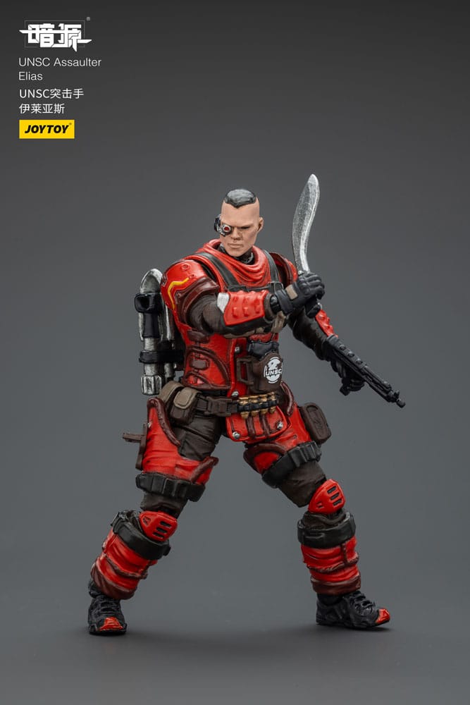 UNSC Dark Source Action Figur Assaulter Elias - Joy Toy Action Figure
