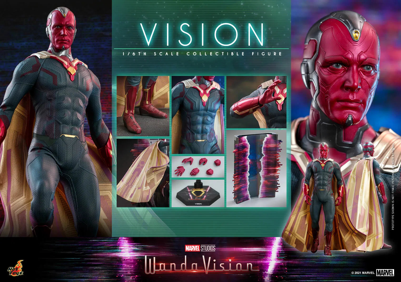 Vision: WandaVision: TMS037: Hot Toys