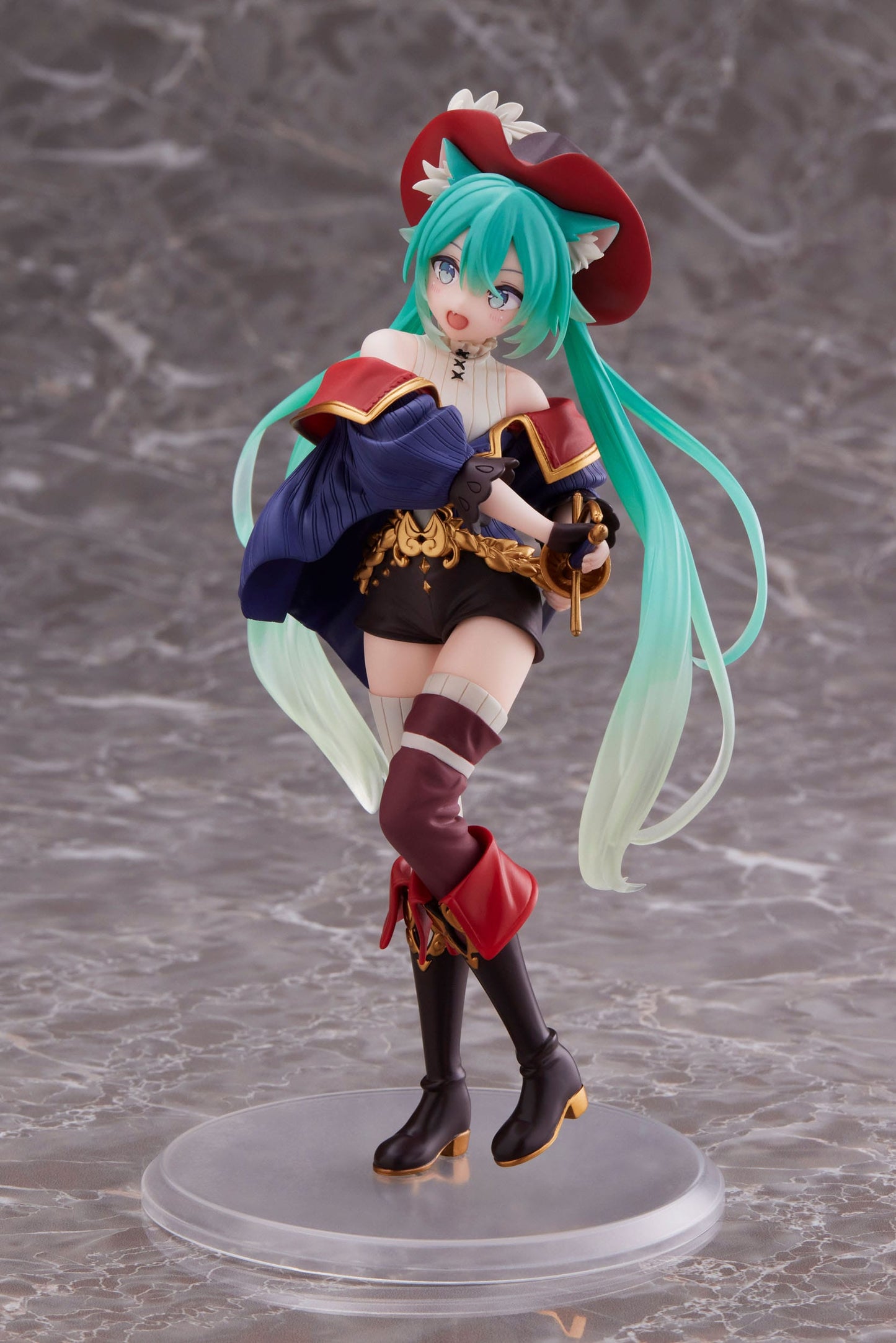 Vocaloid Hatsune Miku (Puss in Boots) Wonderland Figure (Reissue) - Taito Figure