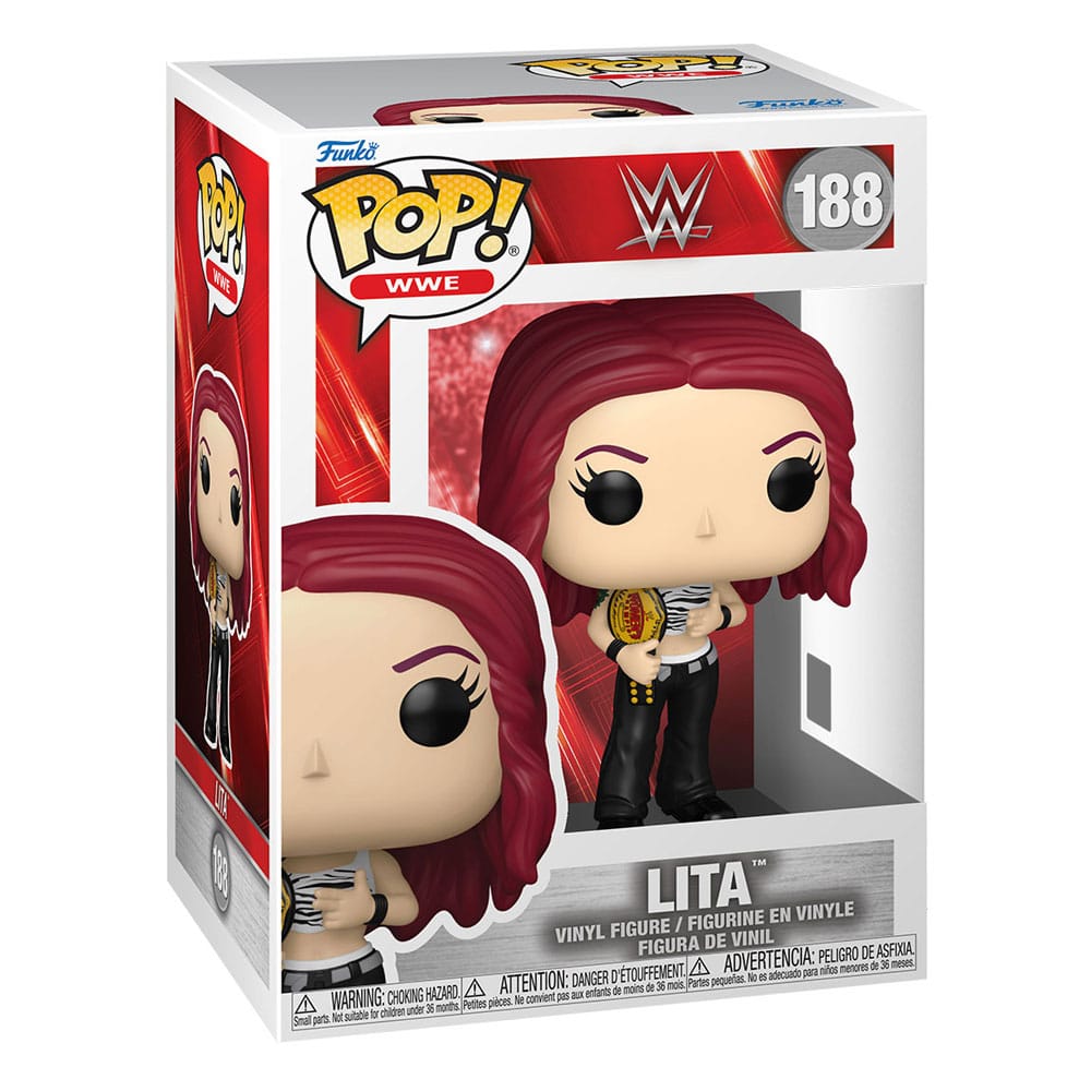 WWE POP! Vinyl Figure Lita with Championship Belt - Funko POP! Figures