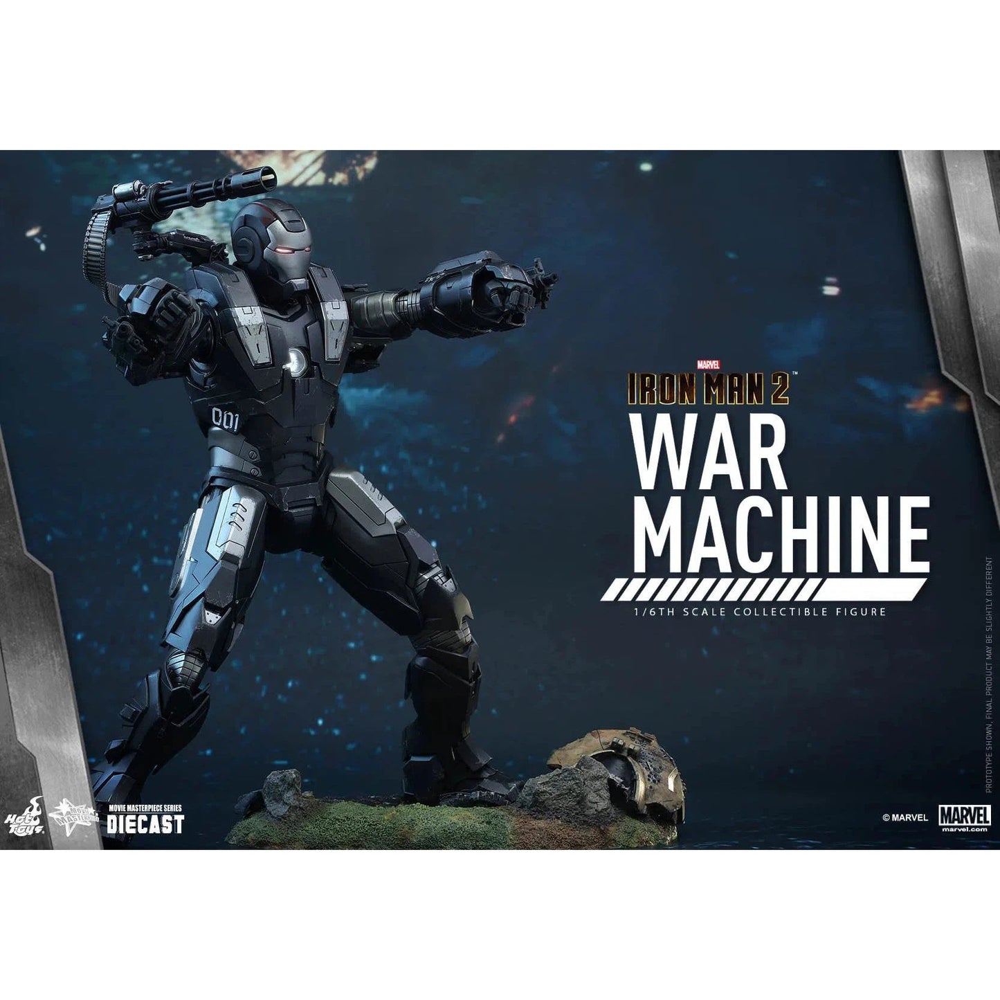 War Machine: Iron Man: Reissue: Marvel: MMS331D13 - Hot Toys Action Figure