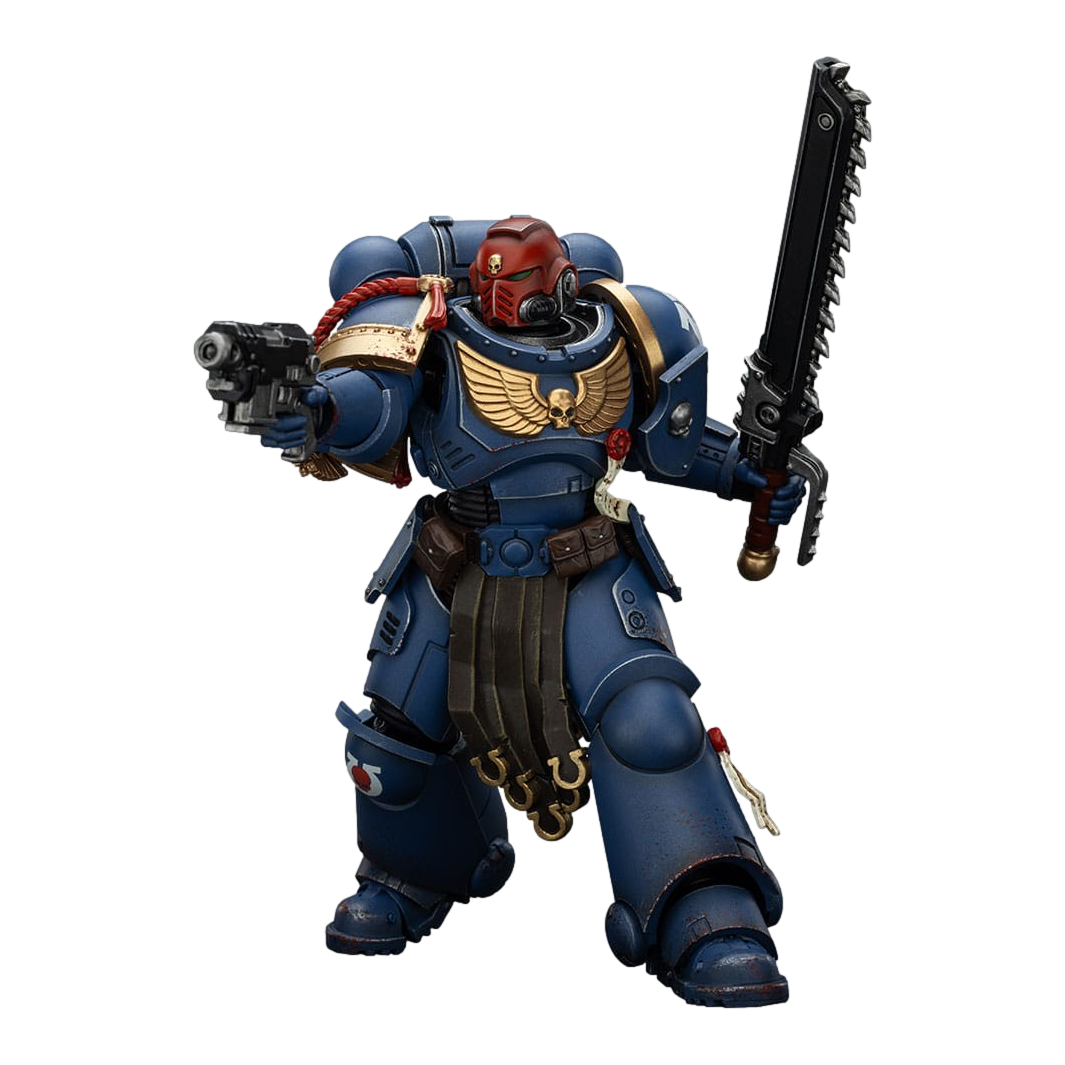 Warhammer 40K: Space Marine II: Ultramarines: Sergeant Gadriel: Collectors Edition: Joy Toy - Joy Toy Action Figure