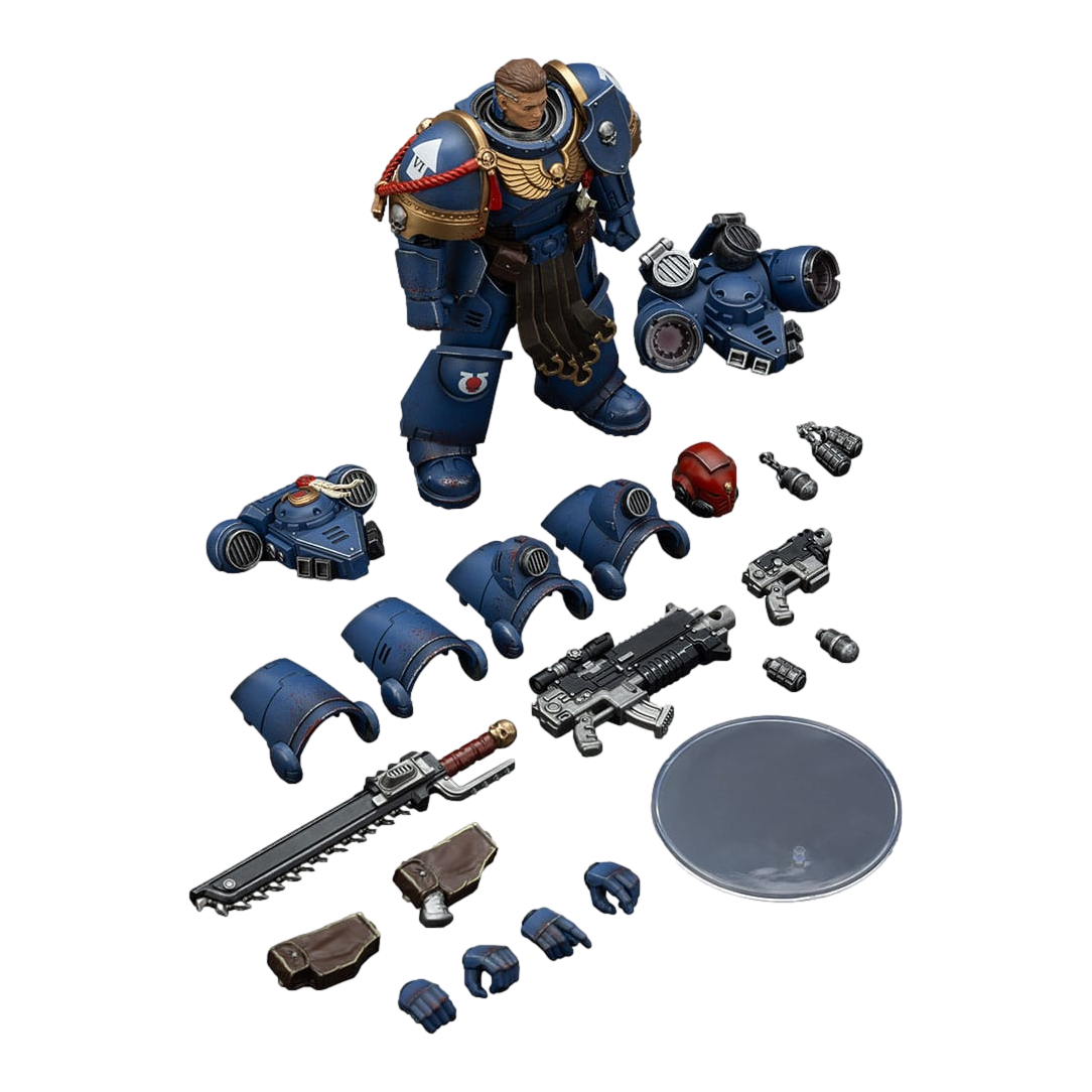 Warhammer 40K: Space Marine II: Ultramarines: Sergeant Gadriel: Collectors Edition: Joy Toy - Joy Toy Action Figure