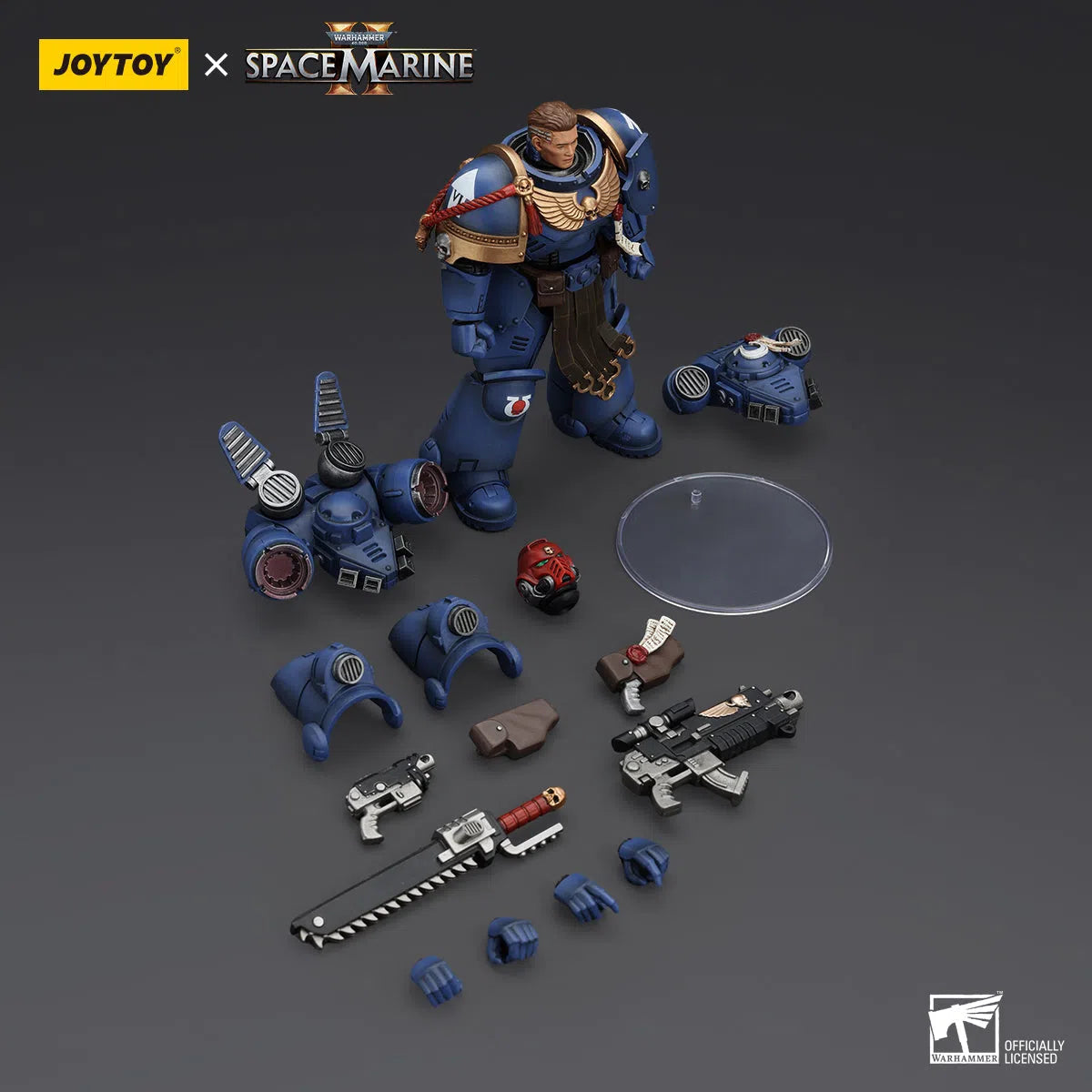 Warhammer 40K: Space Marine II: Ultramarines: Sergeant Gadriel: (Restock): Joy Toy Joy Toy