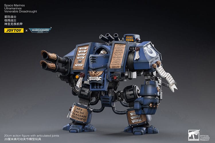 Warhammer 40k Action Figure 1/18 Space Marines Ultramarines Venerable Dreadnought 19 cm - Joy Toy (CN) Action figures