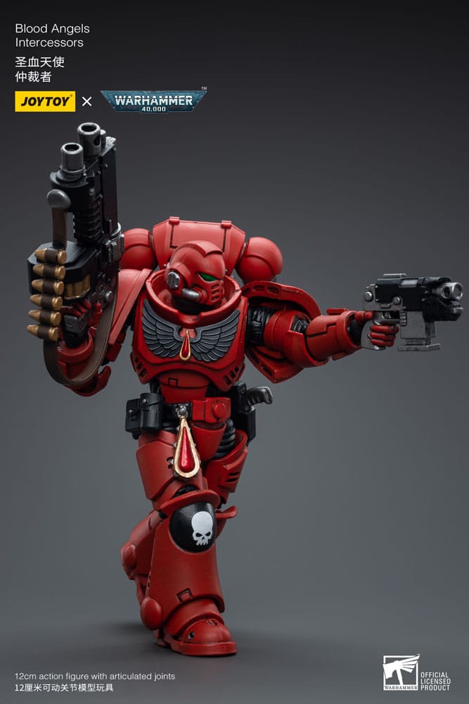 Warhammer 40k: Blood Angels: Intercessors: Action Figure - Joy Toy Action Figures