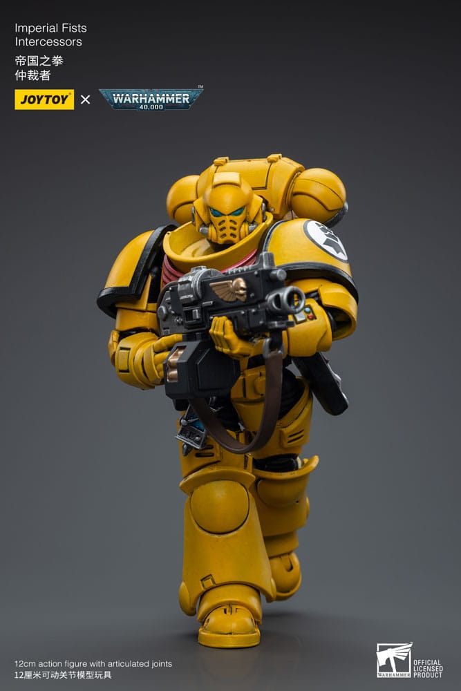Warhammer 40k: Imperial Fists: Intercessor: Action Figure - Joy Toy Action Figures