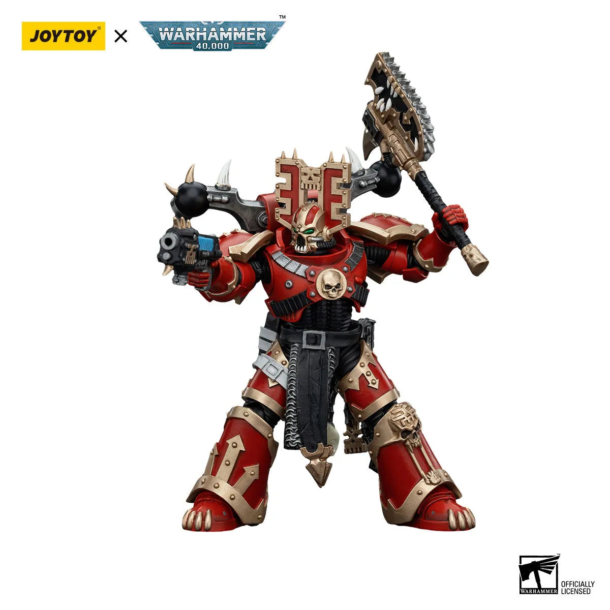 Warhammer 40k: World Eaters: Khorne Berzerker 4: Action Figure: Joy Toy Joy Toy