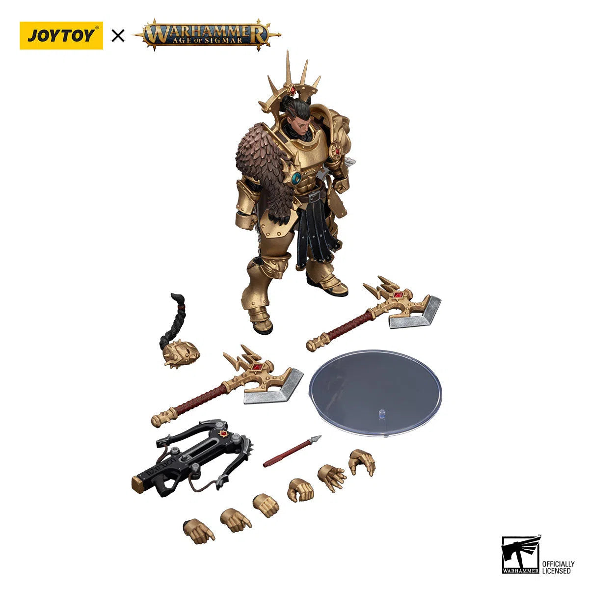 Warhammer: Age Of Sigmar: Stormcast Eternals: The Blacktalons: Neave Blacktalon: Action Figure: Joy Toy Joy Toy
