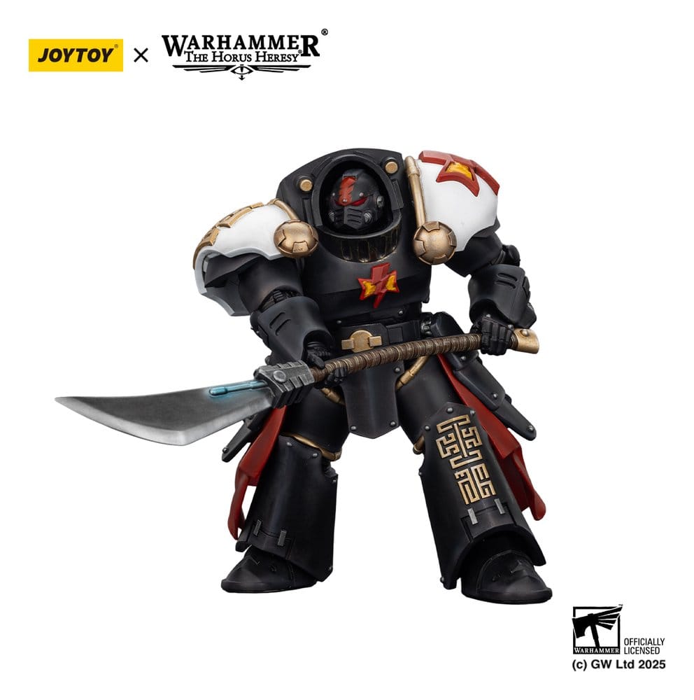 Warhammer The Horus Heresy Action Figure White Scars Ebon Keshig Terminator 2 with Power Glaive 13 cm - Joy Toy (CN) Action Figures