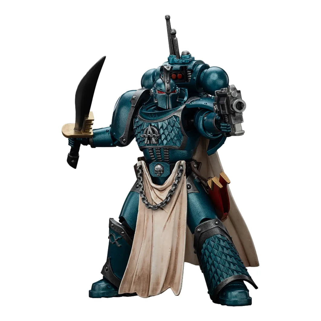 Warhammer: The Horus Heresy: Alpha Legion: Legion Praetor with Power Sword: Action Figure: Joy Toy Joy Toy