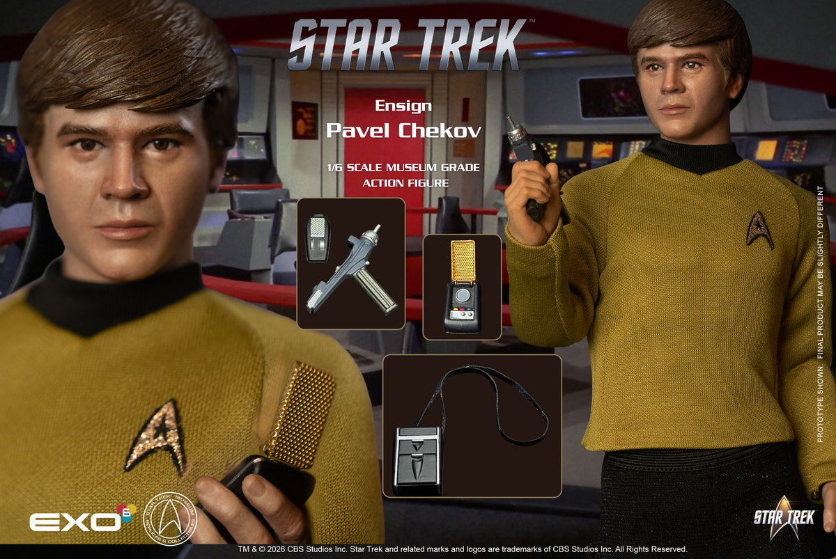 Star Trek: The Original Series Ensign Pavel Chekov 1/6 Scale Action Figure