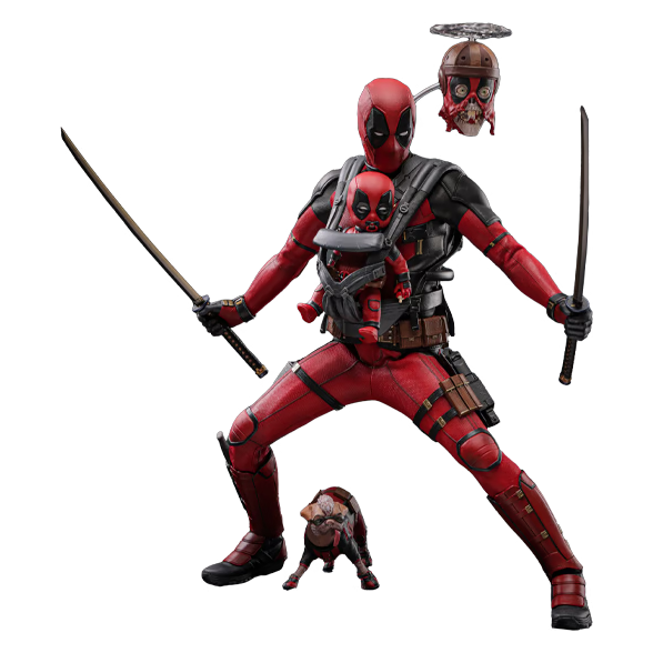 Deadpool & Wolverine: Deadpool: Hot Toys