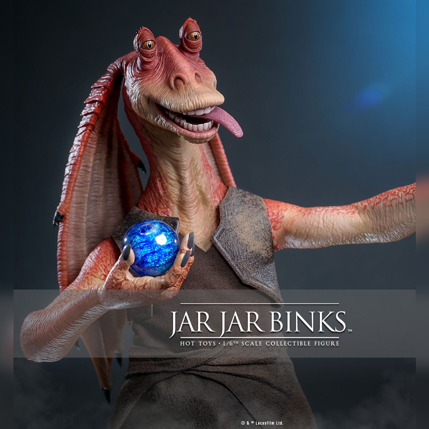 Star Wars: Episode I: The Phatom Menace: Jar Jar Binks: 1/6th Action Figure: Hot Toys Hot Toys
