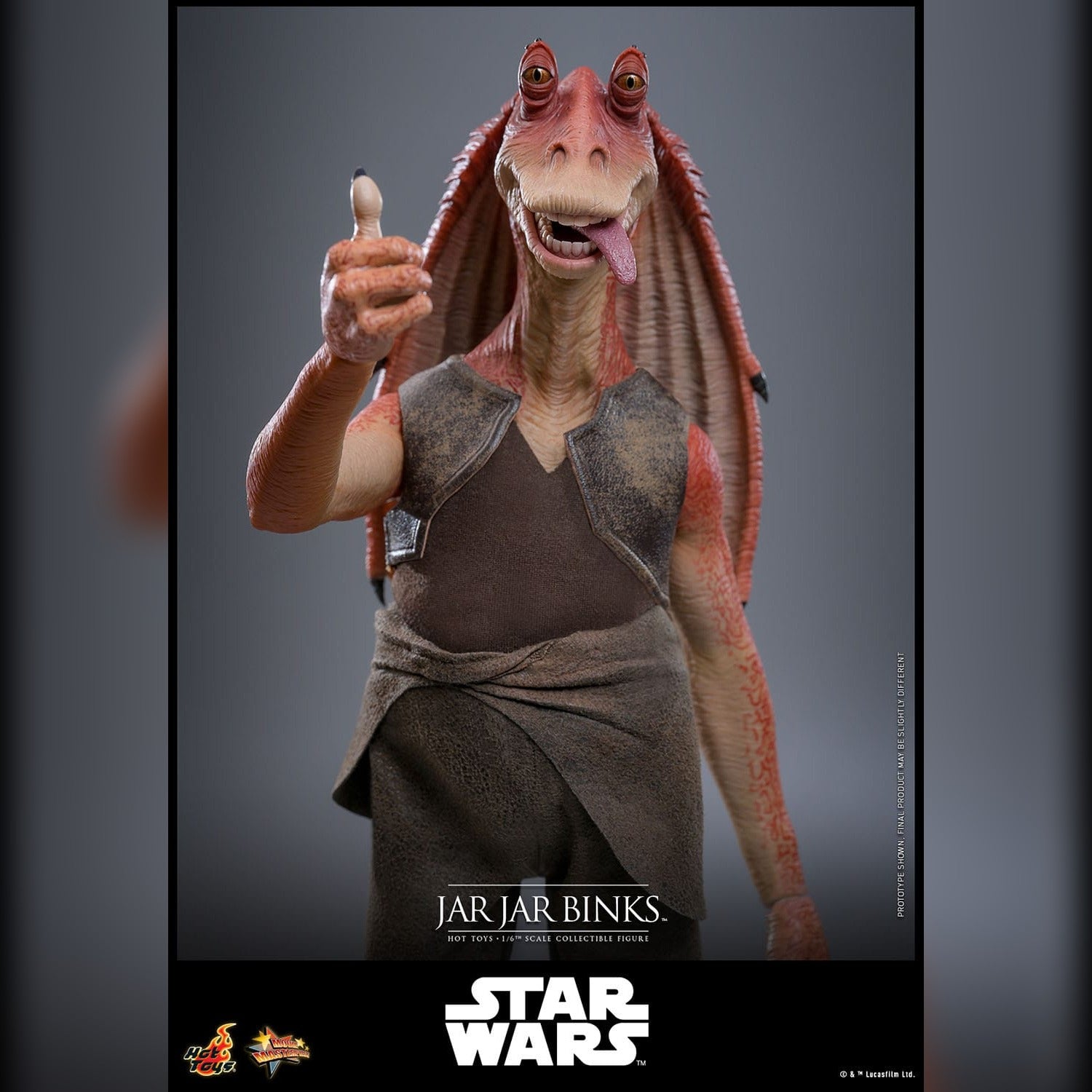 Star Wars: Episode I: The Phatom Menace: Jar Jar Binks: 1/6th Action Figure: Hot Toys Hot Toys
