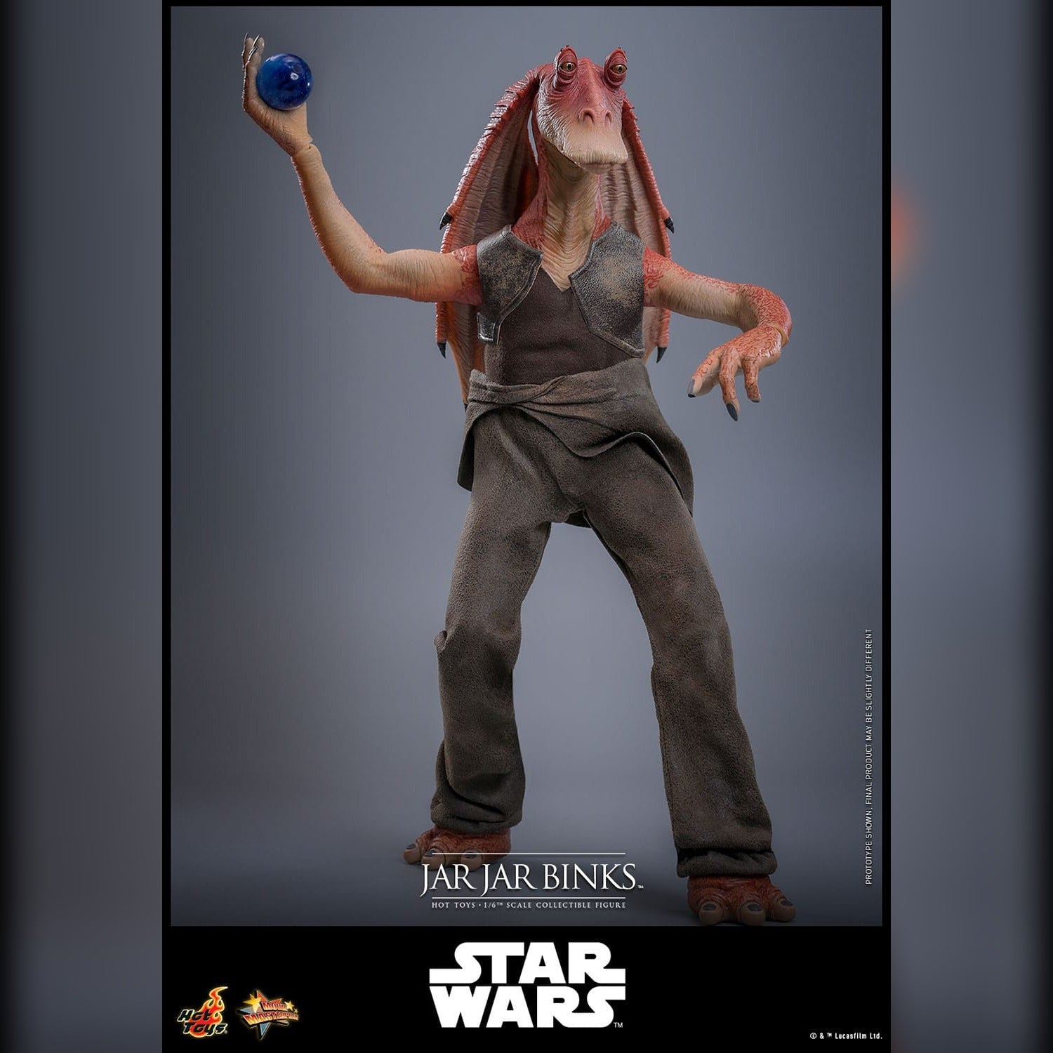 Star Wars: Episode I: The Phatom Menace: Jar Jar Binks: 1/6th Action Figure: Hot Toys Hot Toys