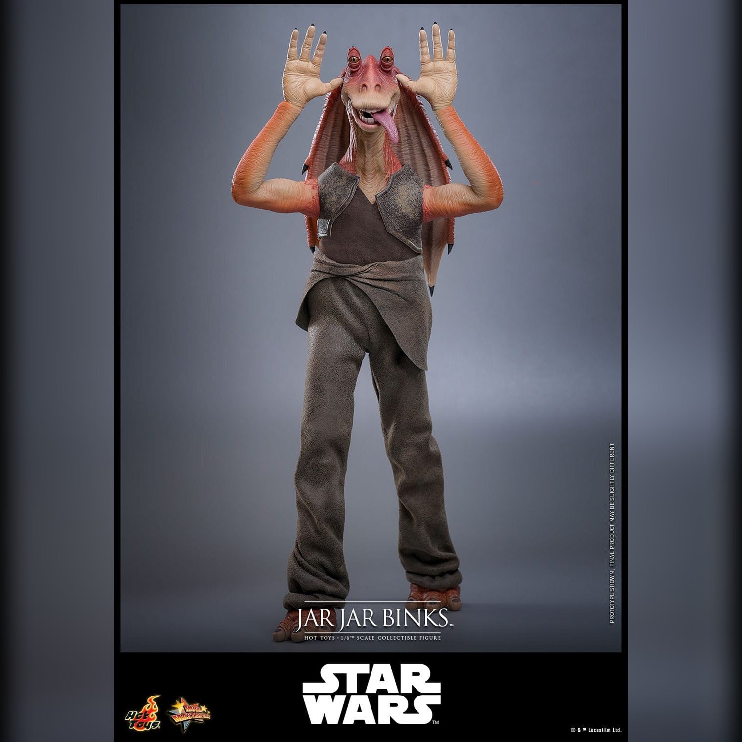 Star Wars: Episode I: The Phatom Menace: Jar Jar Binks: 1/6th Action Figure: Hot Toys Hot Toys