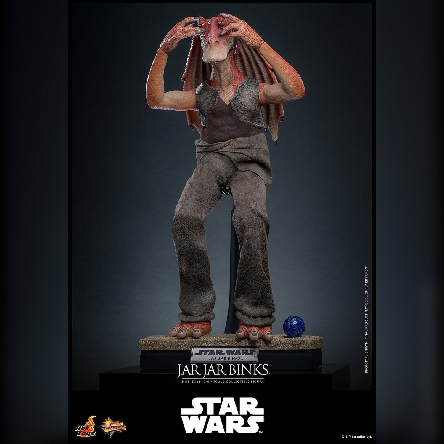 Star Wars: Episode I: The Phatom Menace: Jar Jar Binks: 1/6th Action Figure: Hot Toys Hot Toys