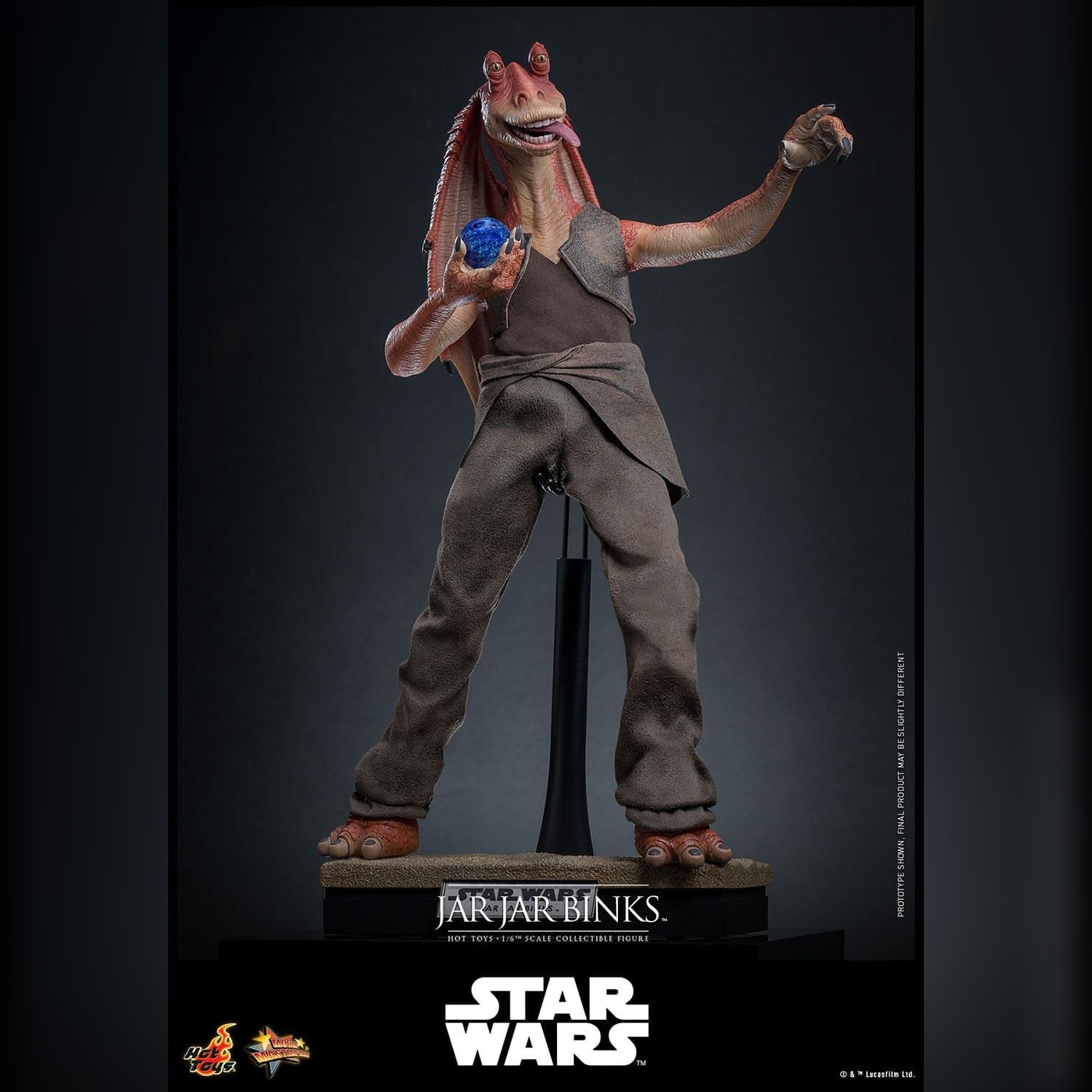 Star Wars: Episode I: The Phatom Menace: Jar Jar Binks: 1/6th Action Figure: Hot Toys Hot Toys