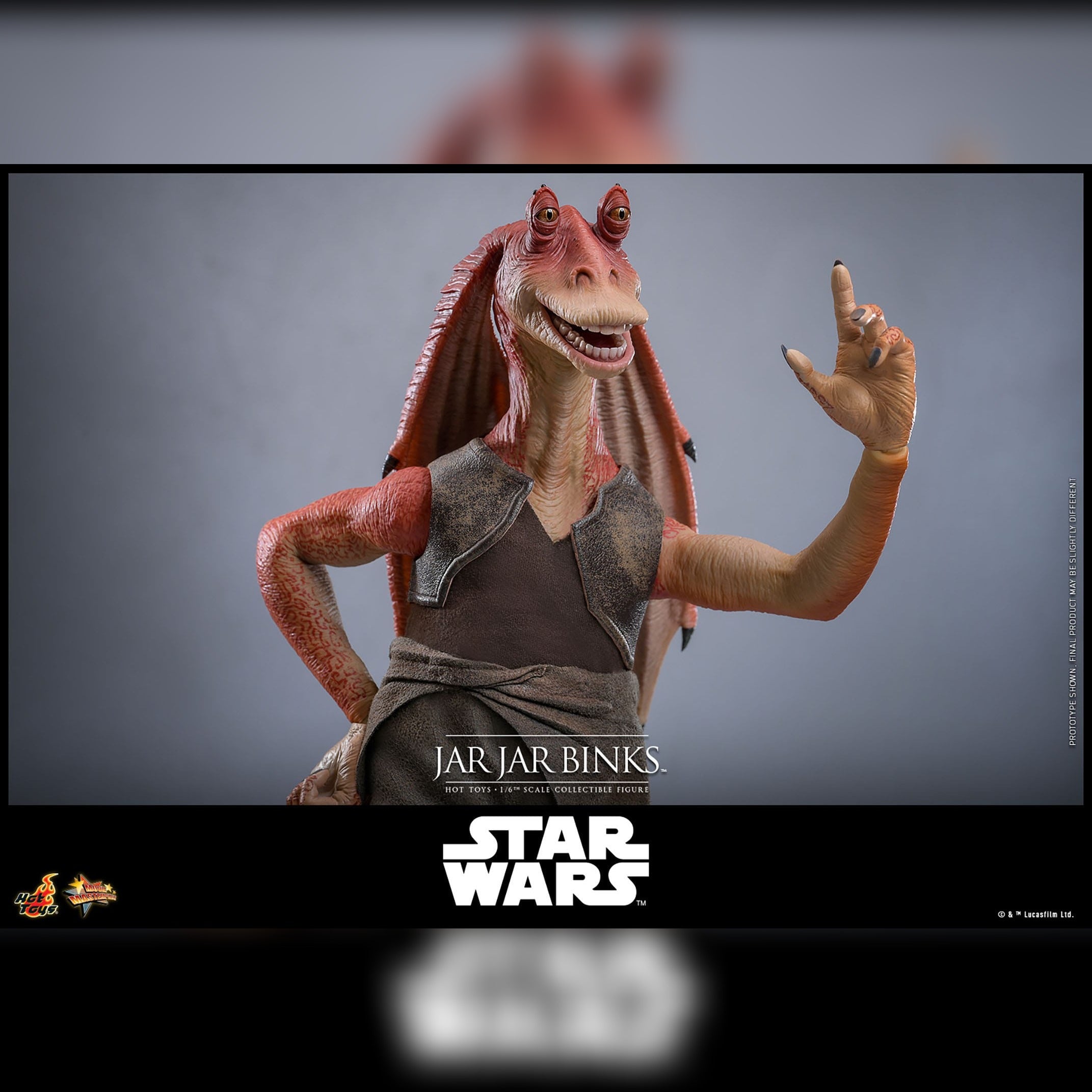 Star Wars: Episode I: The Phatom Menace: Jar Jar Binks: 1/6th Action Figure: Hot Toys Hot Toys