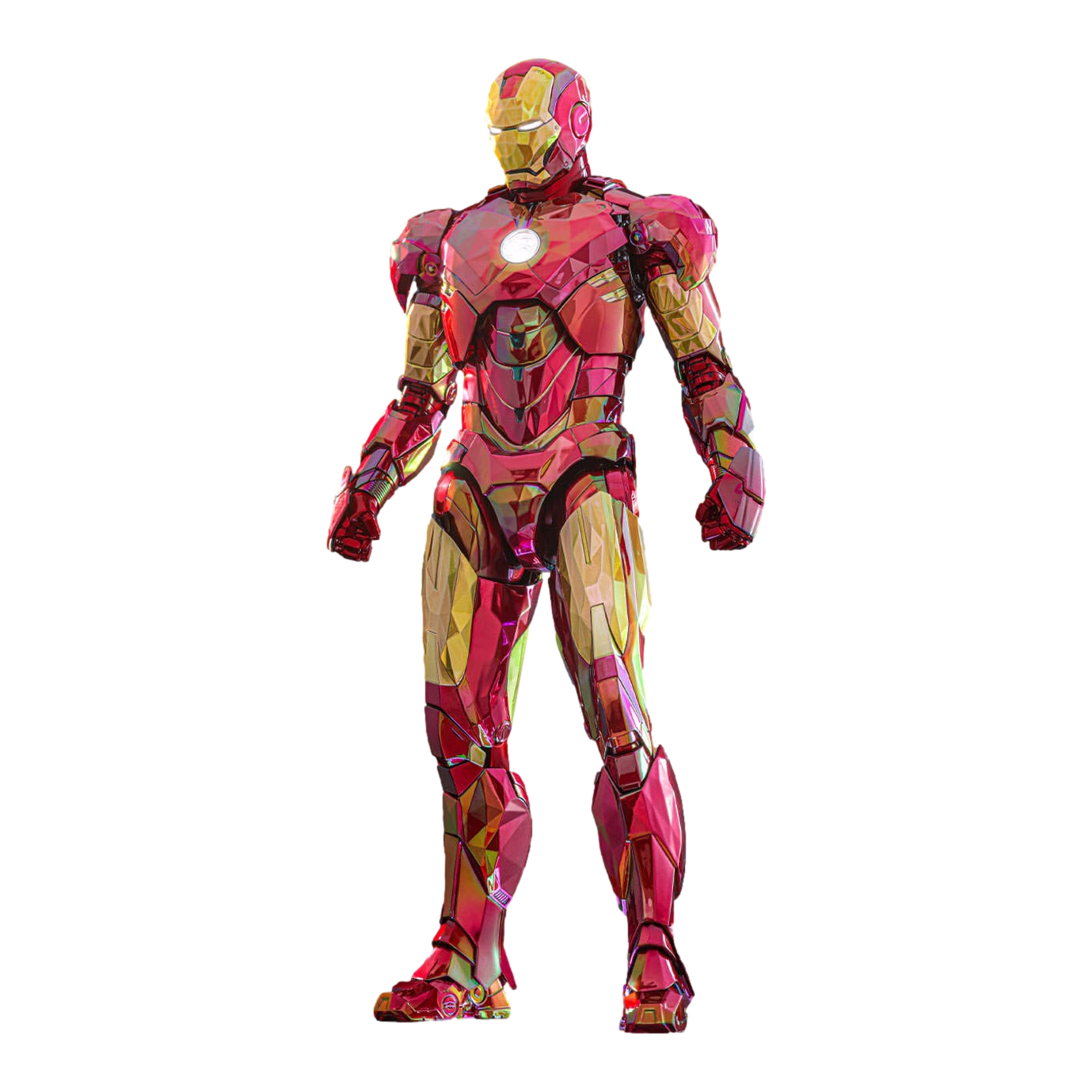 Iron Man 2: Iron Man Mark VI (Fractal Armor): Exclusive: 1/6th Action Figure: Hot Toys Hot Toys