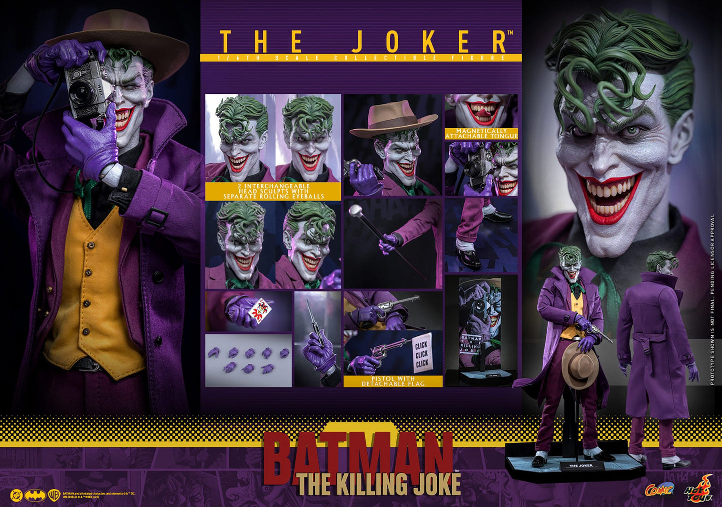 Batman: The Killing Joke: Joker: 1/6th Action Figure: Hot Toys