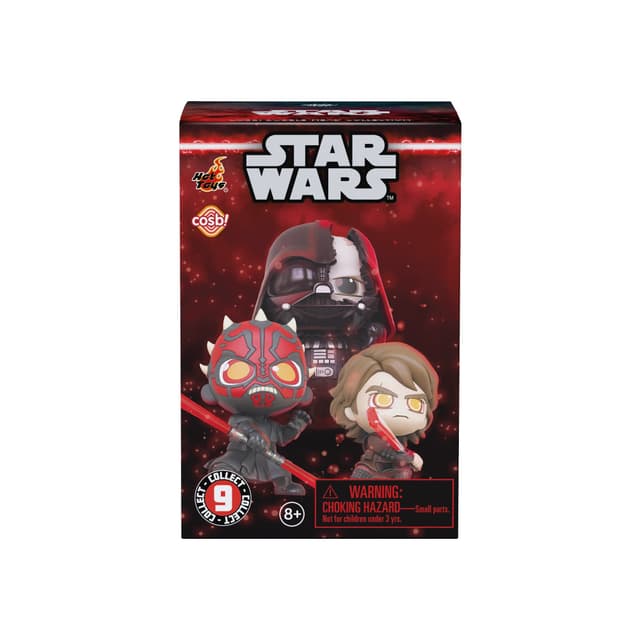 Star Wars Cosbi Mini Figures Dark Side 8 cm Blind Box Display Box Qty 8