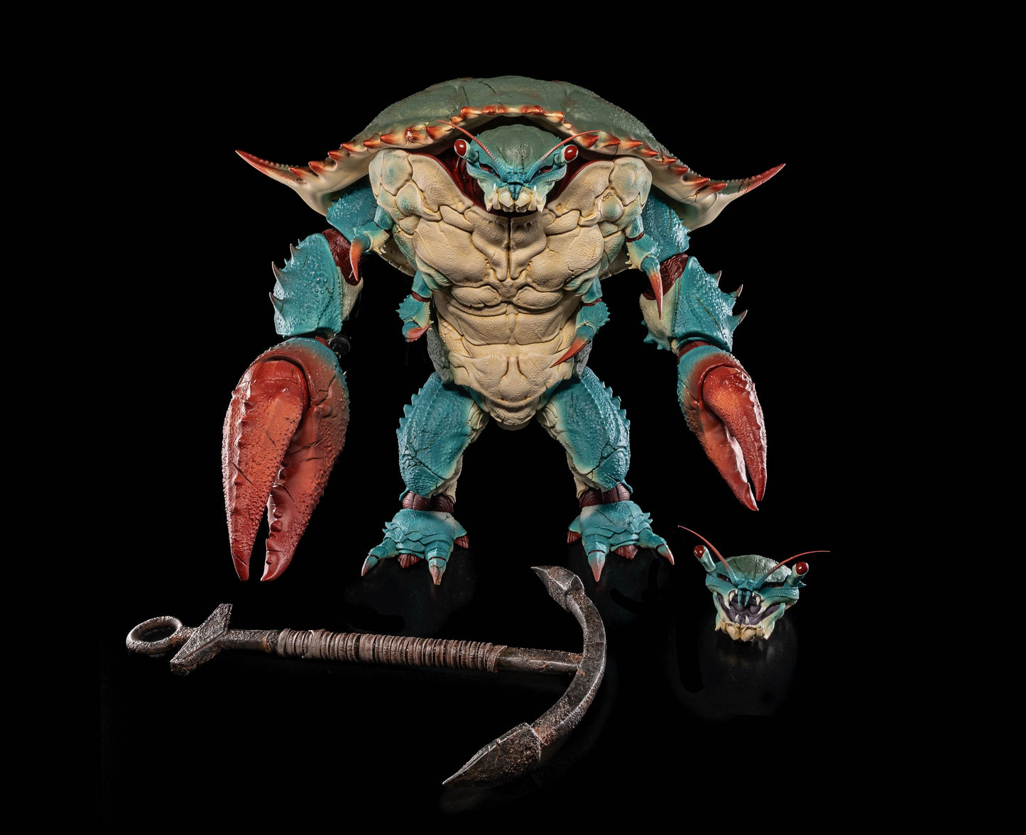 Mythic Legions: Dawns of Discovery Actionfigur Bulwarqq Deluxe Monster - Four Horsemen Toy Design Action Figures
