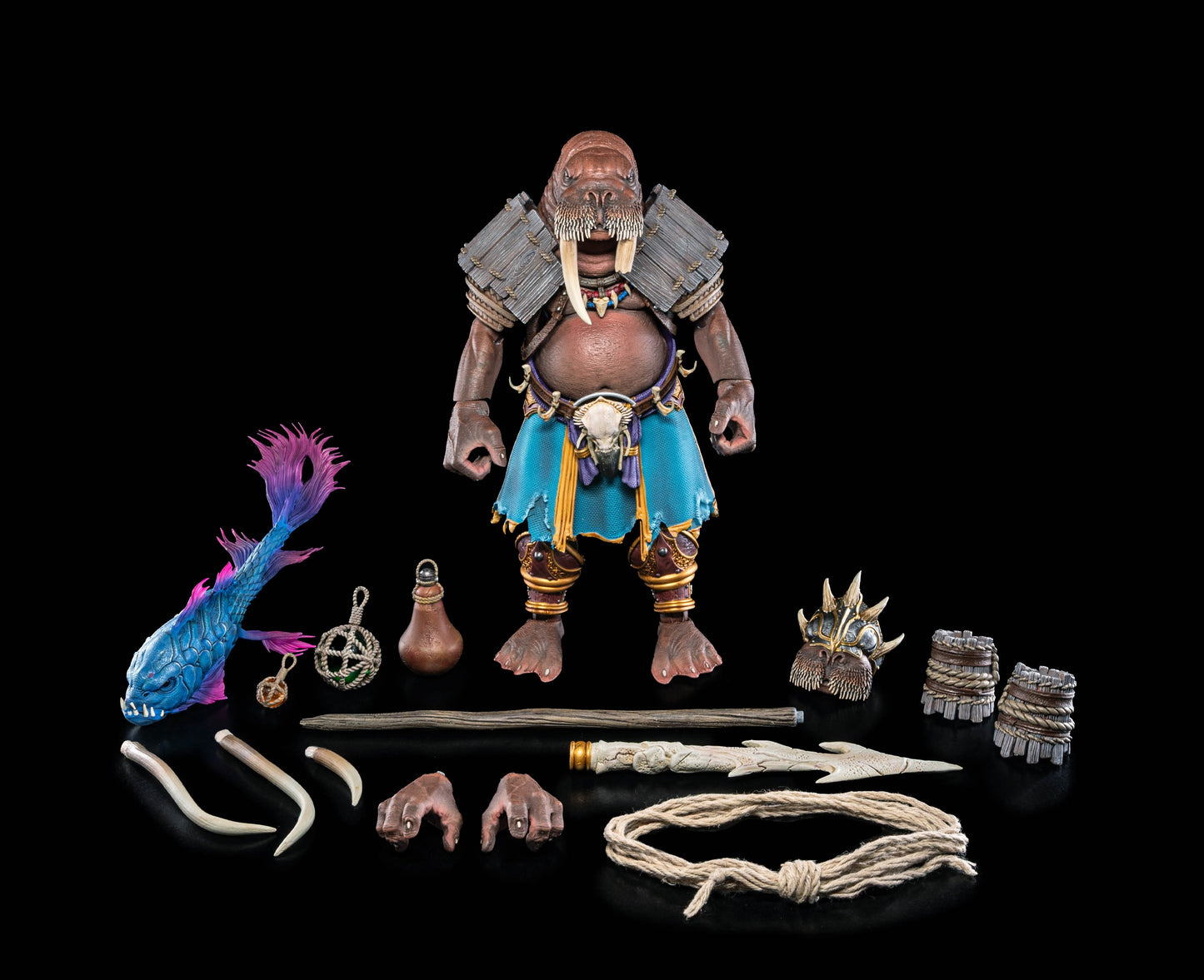 Mythic Legions: Dawns of Discovery Actionfigur Odobenn Ogre-scale - Four Horsemen Toy Design Action Figures