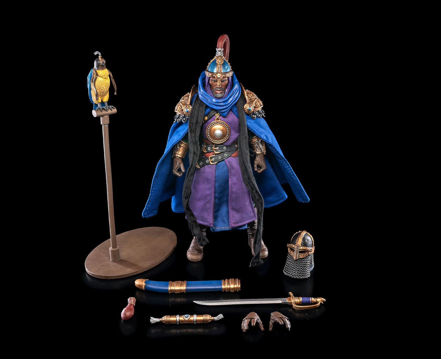 Mythic Legions: Dawns of Discovery Actionfigur Ibn Prosperaius - Four Horsemen Toy Design Action Figures