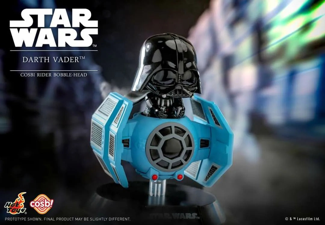 Star Wars Bobble Hero Cosbi Rider Bobble-Head 6 cm Blind Box Display Box Qty 6