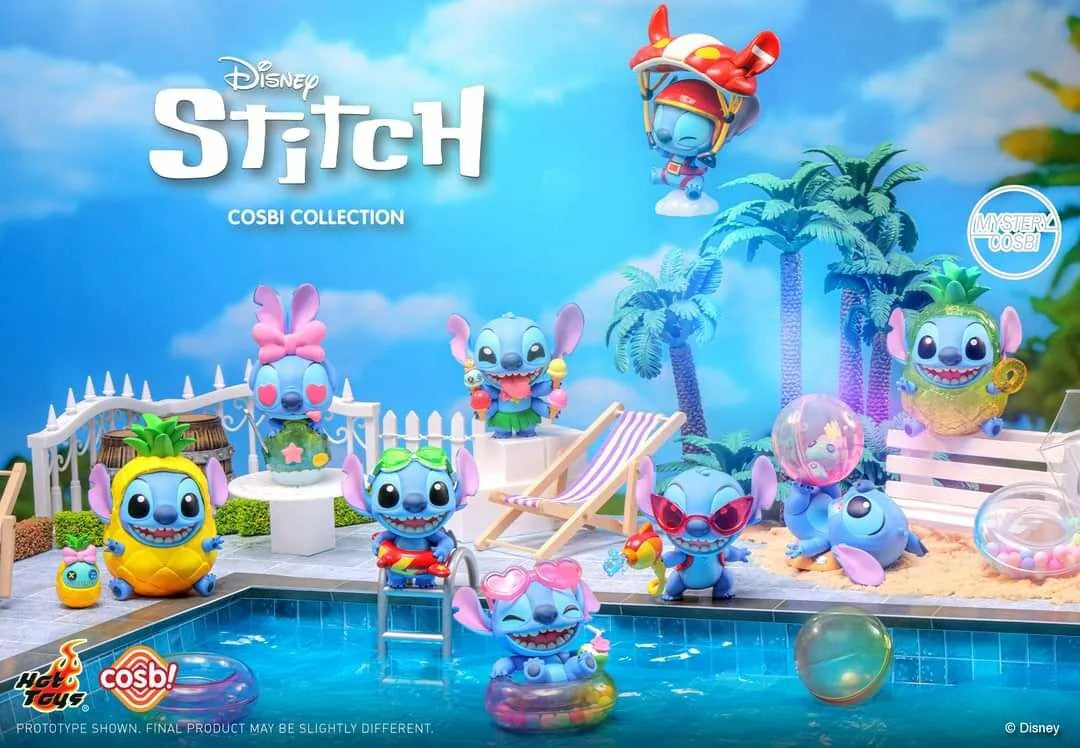 Lilo & Stitch Cosbi Mini Figures 8 cm Blind Box Display Box Qty 8