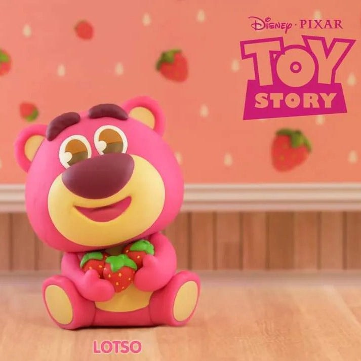 Toy Story Cosbi Mini Figures Lotso 8 cm Blind Box Display Box Qty 8