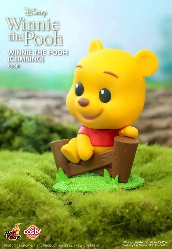 Disney Cosbi Mini Figures Winnie the Pooh 8 cm Blind Box Display Box Qty 8