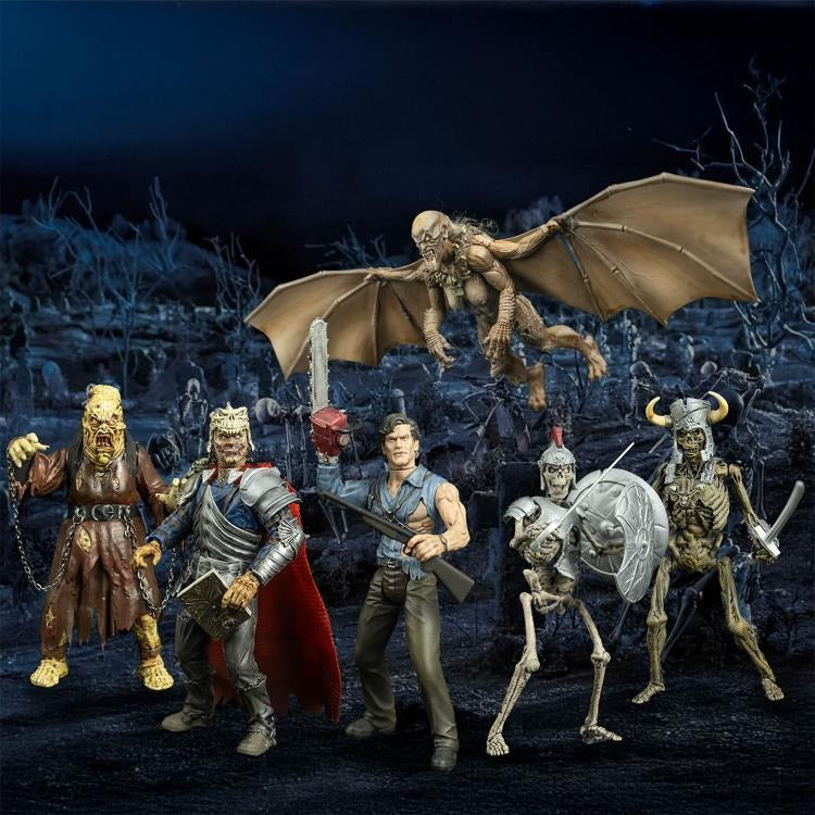 Evil Dead: Army of Darkness: 5-Inch Scale: Set of 6 Action Figures - Trick Or Treat Studios Action Figures