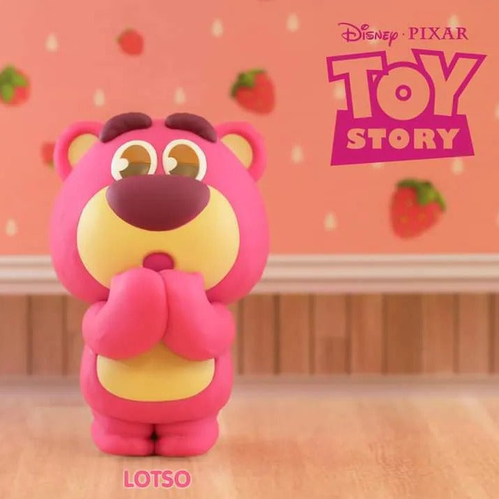Toy Story Cosbi Mini Figures Lotso 8 cm Blind Box Display Box Qty 8