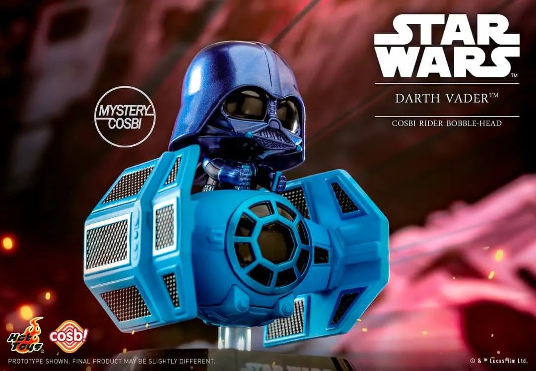Star Wars Bobble Hero Cosbi Rider Bobble-Head 6 cm Blind Box Display Box Qty 6