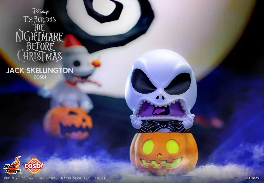 Nightmare Before Christmas Bobble Hero Cosbi Bobble-Head Series 2 8 cm Blind Box Display Box Qty 8