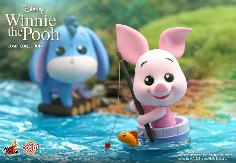 Disney Cosbi Mini Figures Winnie the Pooh 8 cm Blind Box Display Box Qty 8