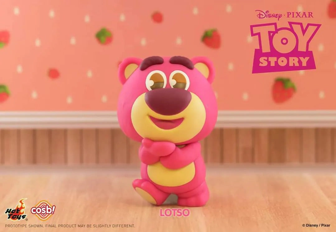 Toy Story Cosbi Mini Figures Lotso 8 cm Blind Box Display Box Qty 8